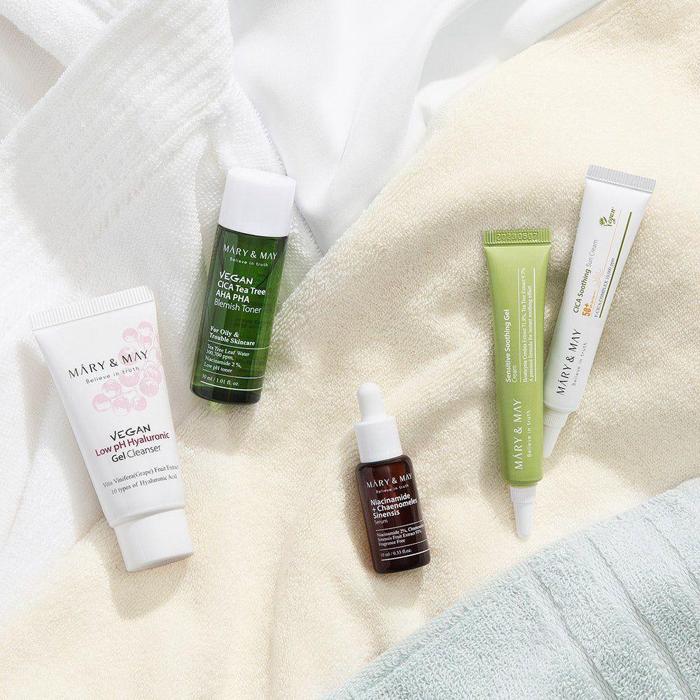Natural Sensitive Skin Travel Set (5pcs)