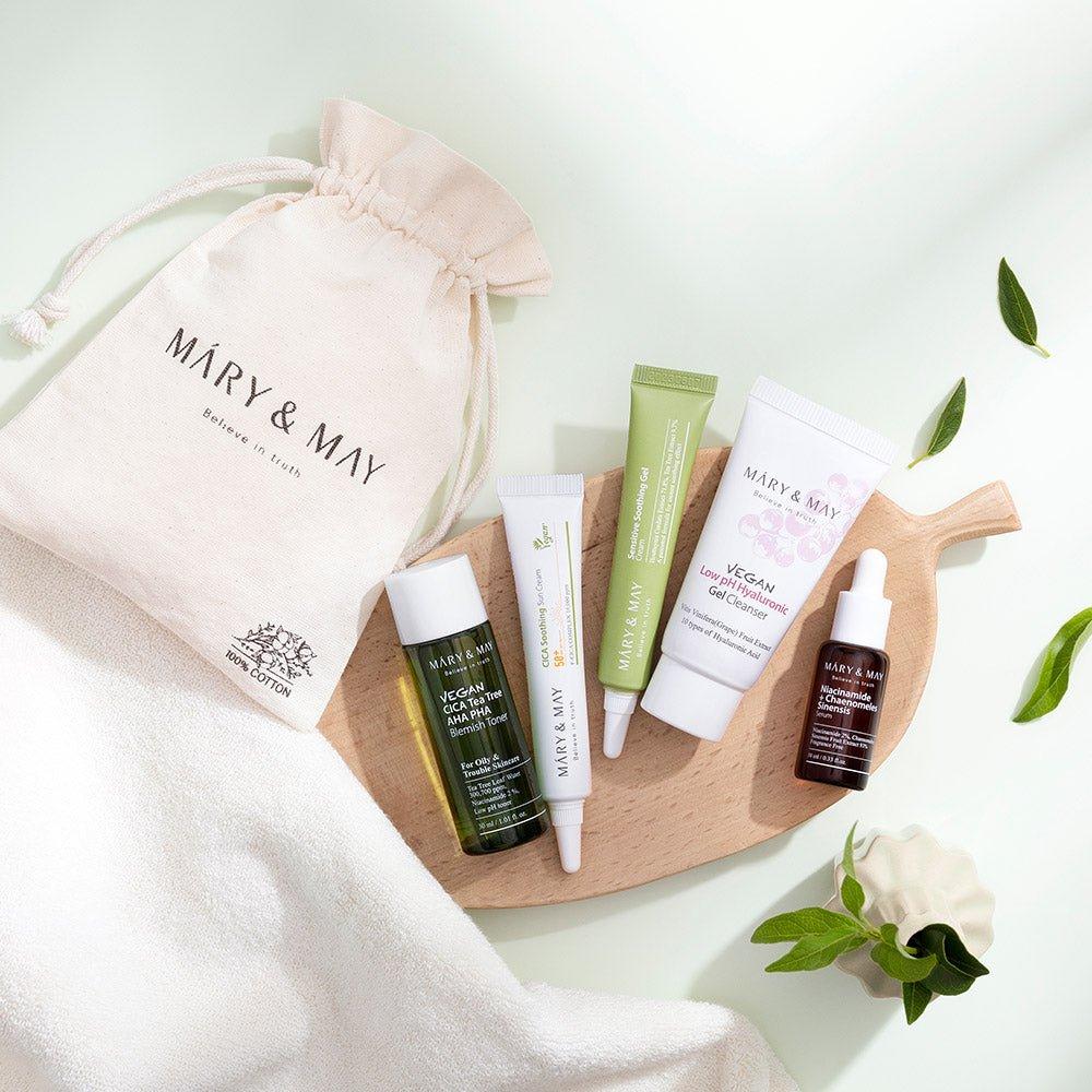 Natural Sensitive Skin Travel Set (5pcs)