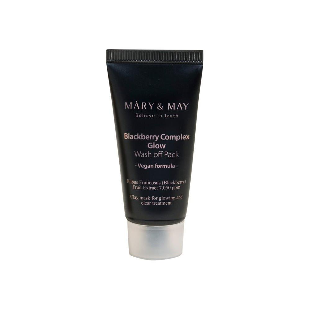 Natural Blackberry Clay Face Mask Pack