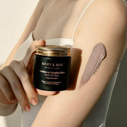 Natural Blackberry Face Mask for Glowing Skin