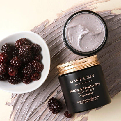 Natural Blackberry Face Mask for Glowing Skin