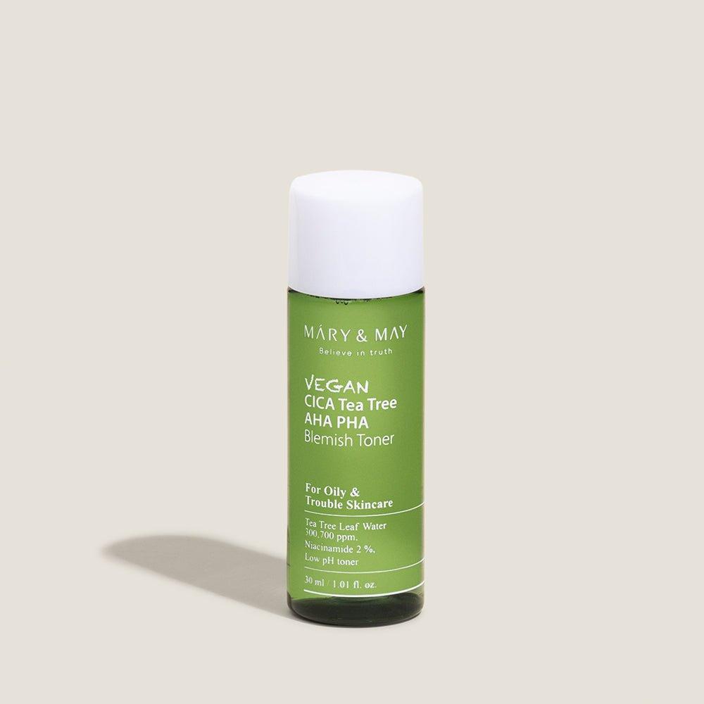 Natural Tea Tree Toner Set for Acne & Pore Care