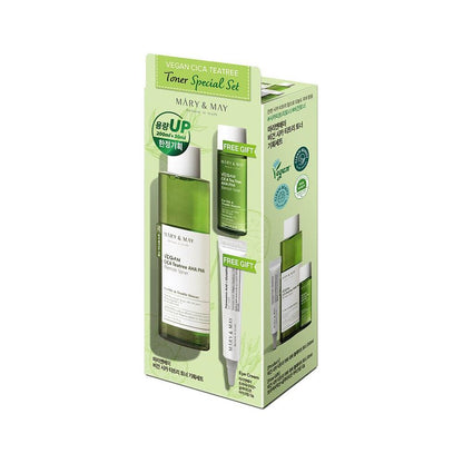 Natural Tea Tree Toner Set for Acne & Pore Care