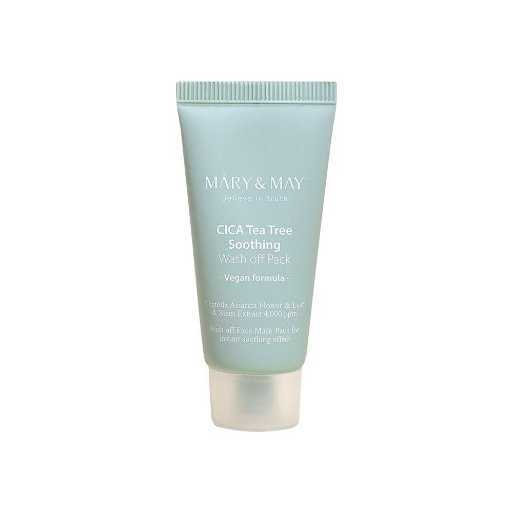 Natural Calming Face Mask with Tea Tree & Cica Extracts