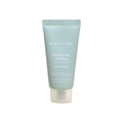Natural Calming Face Mask with Tea Tree & Cica Extracts