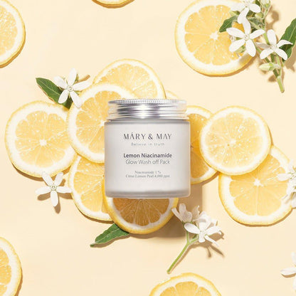 Natural Brightening Face Mask with Lemon Extract