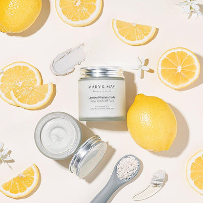 Natural Brightening Face Mask with Lemon Extract
