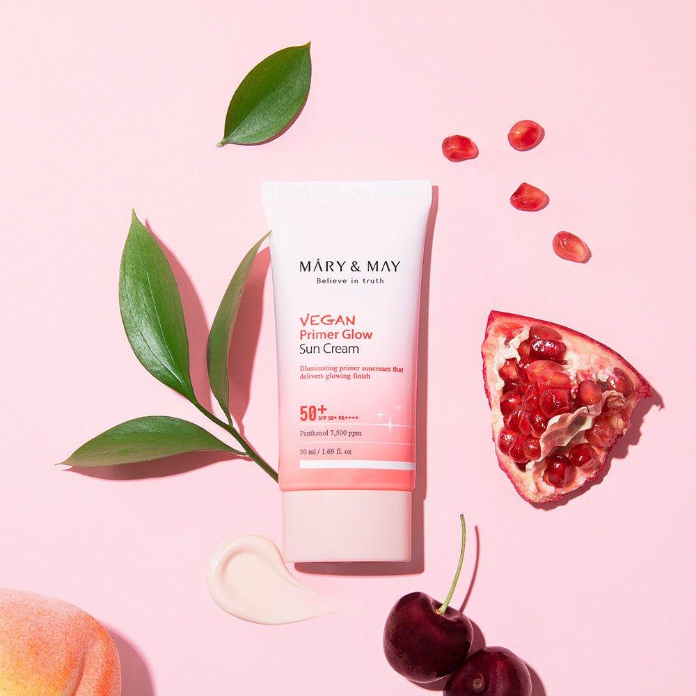 Natural Glow Sunscreen Primer SPF50+ Moisturizer Cream