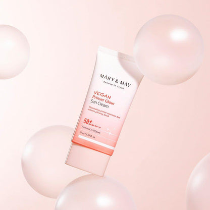 Natural Glow Sunscreen Primer SPF50+ Moisturizer Cream