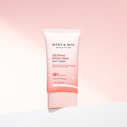 Natural Glow Sunscreen Primer SPF50+ Moisturizer Cream
