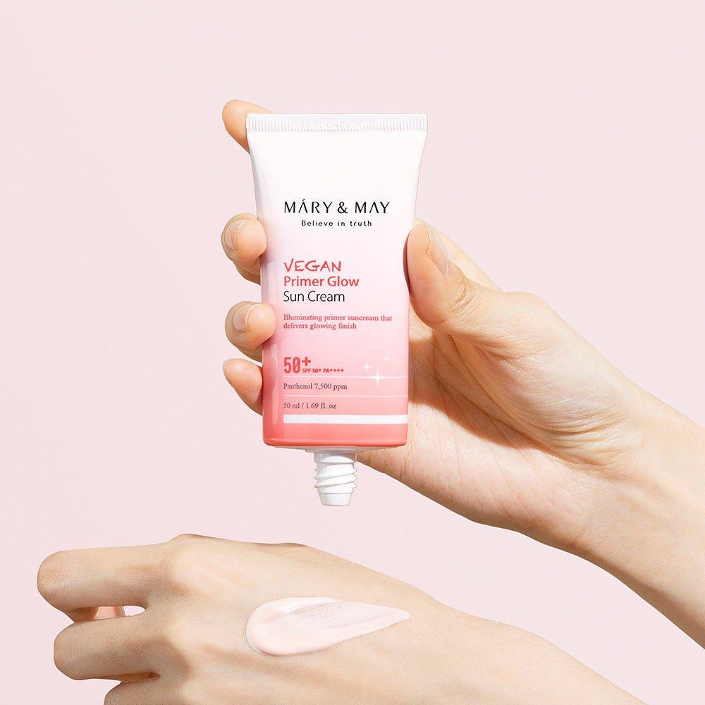 Natural Glow Sunscreen Primer SPF50+ Moisturizer Cream