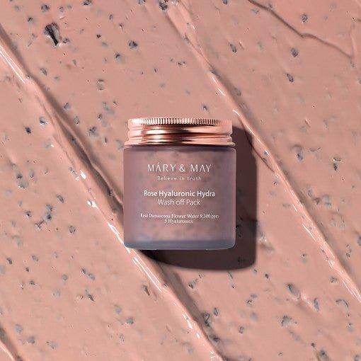 Natural Rose Face Mask with Hyaluronic Acid 300g