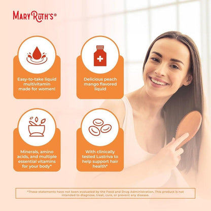 Daily Liquid Vitamin Supplement for Hair and Health