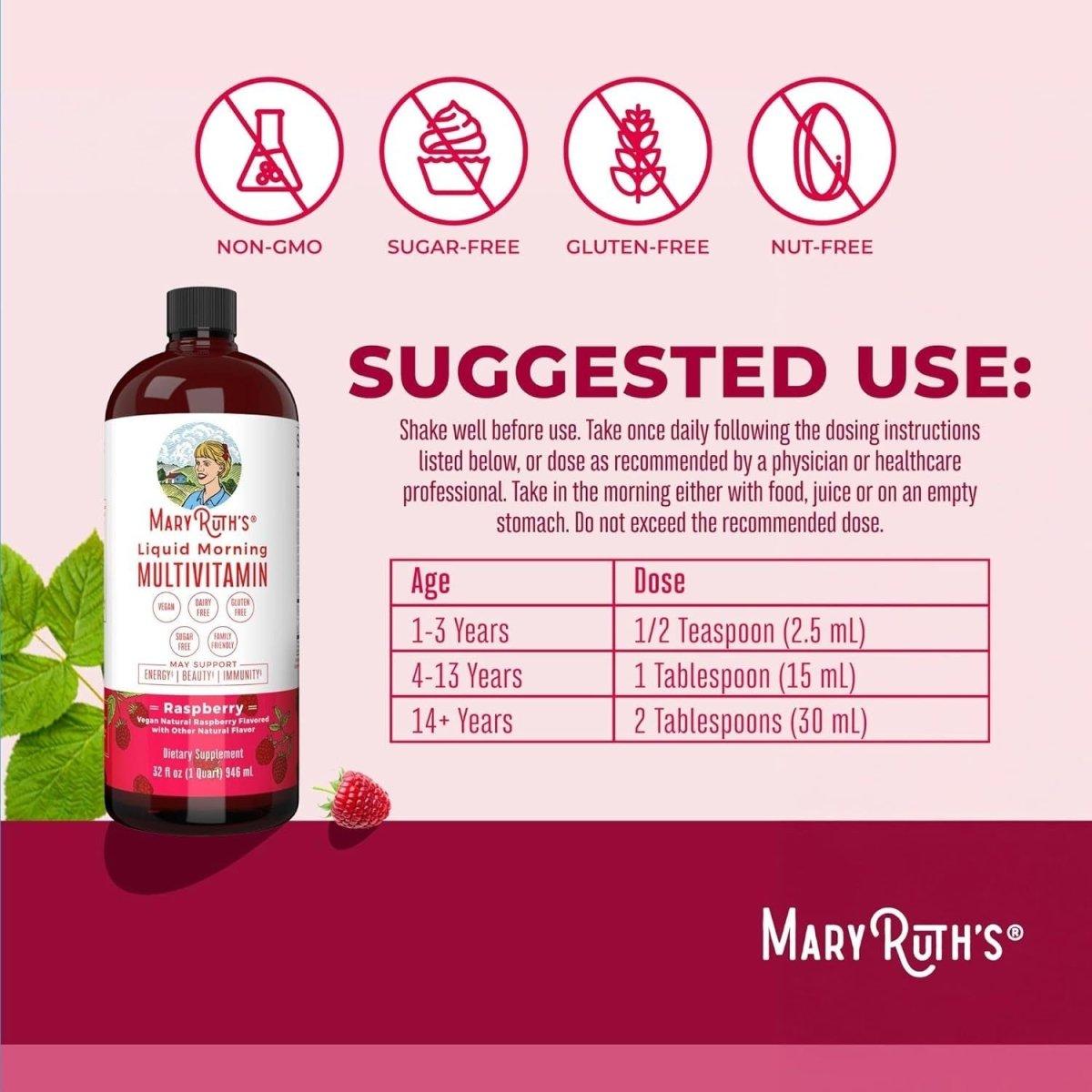 Vegan Daily Multivitamin Liquid Supplement