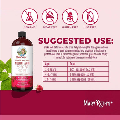 Vegan Daily Multivitamin Liquid Supplement