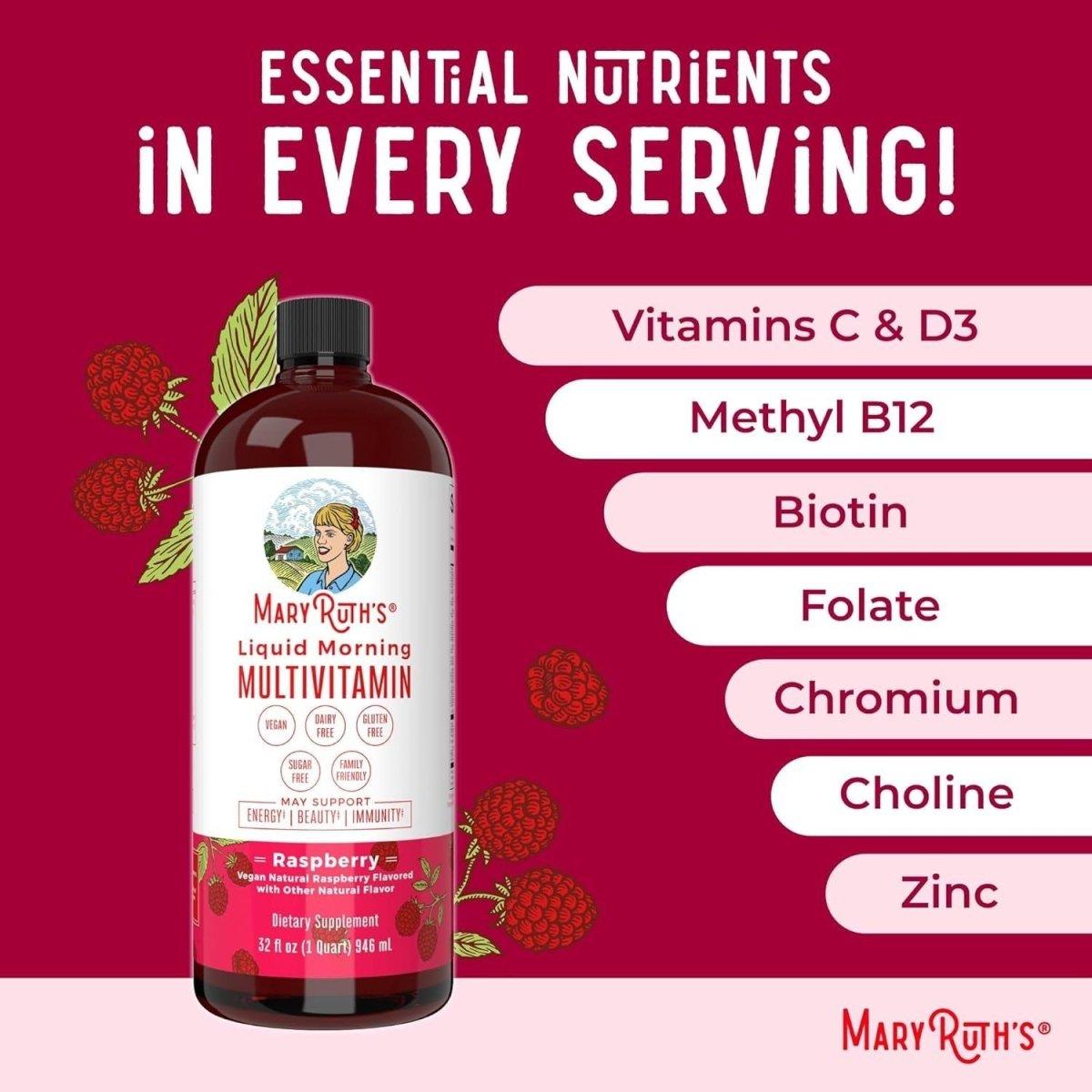 Vegan Daily Multivitamin Liquid Supplement