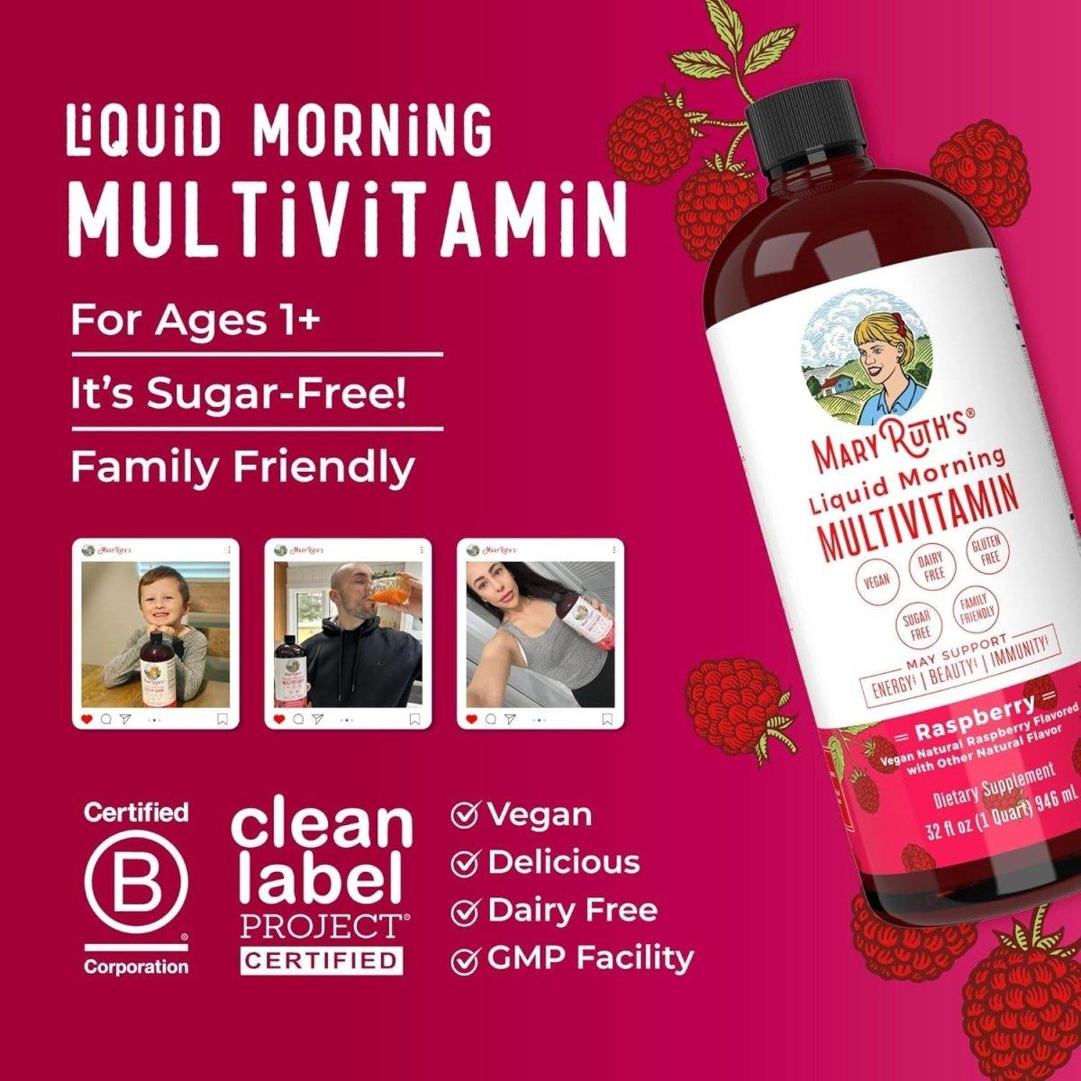 Vegan Daily Multivitamin Liquid Supplement