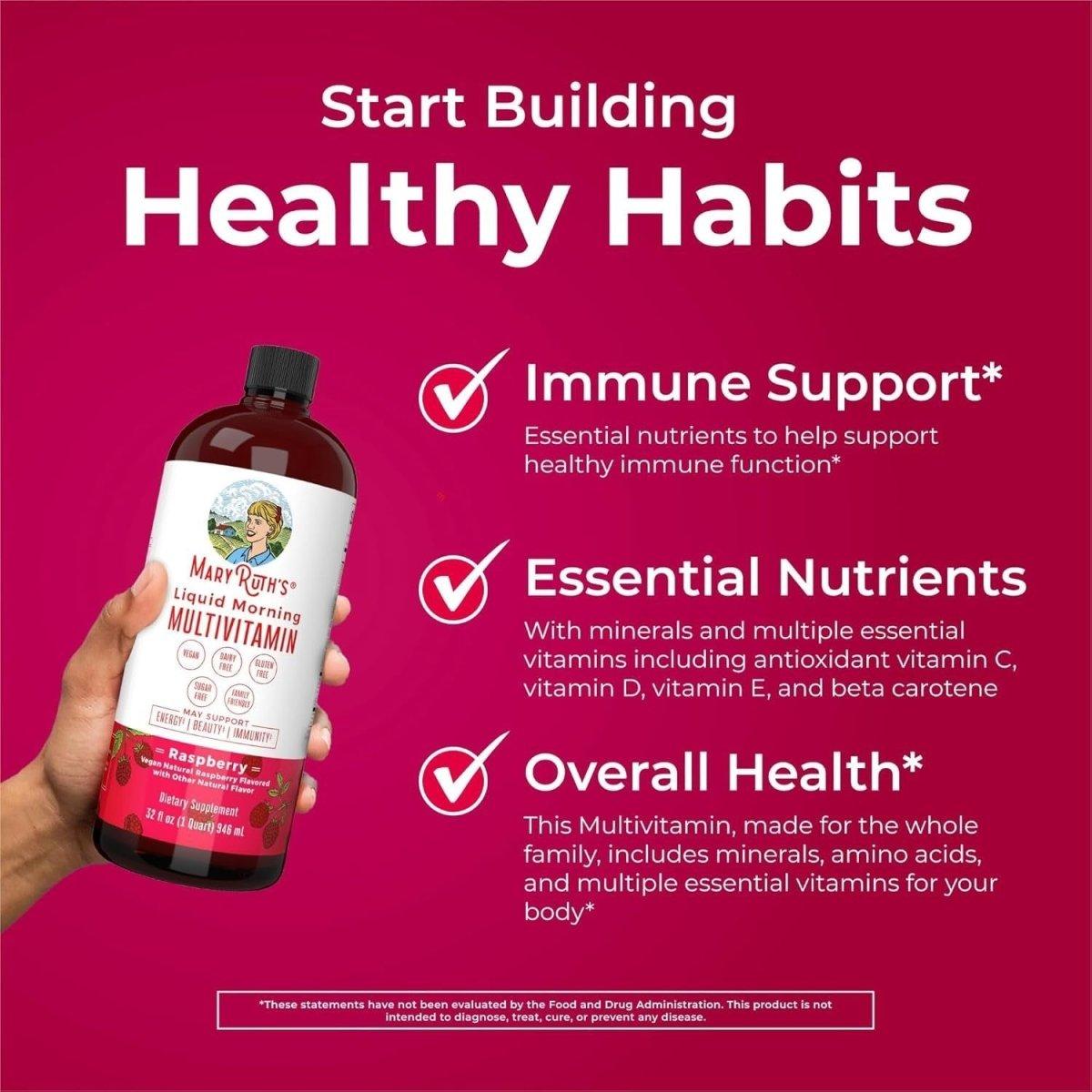 Vegan Daily Multivitamin Liquid Supplement