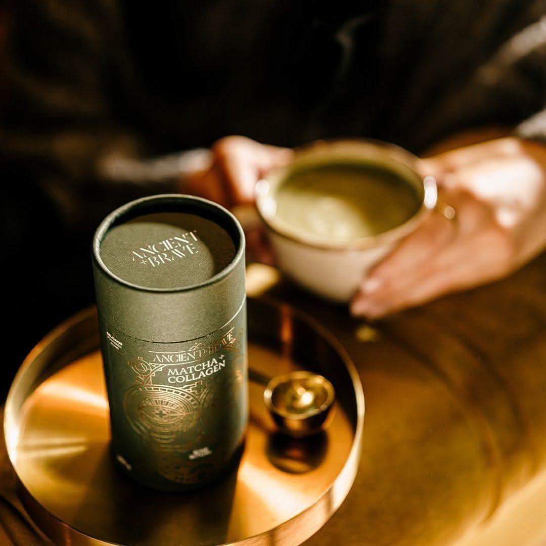 Natural Energy Boosting Matcha Collagen Powder
