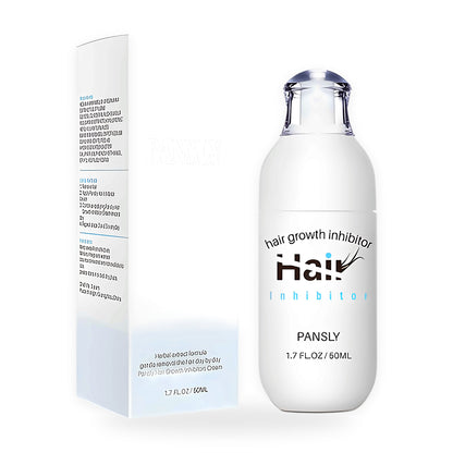 Post-hair removal aftercare on a white background