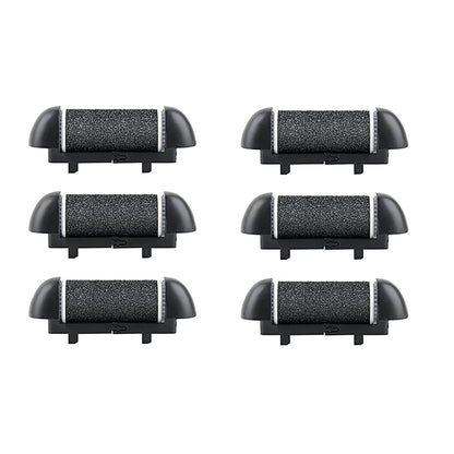 Foot file roller heads – black