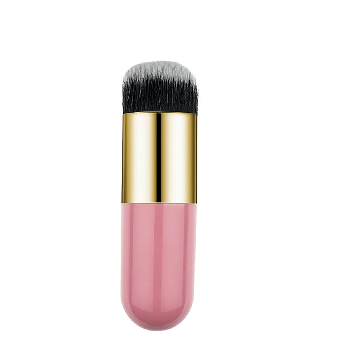 Round foundation brush – pink