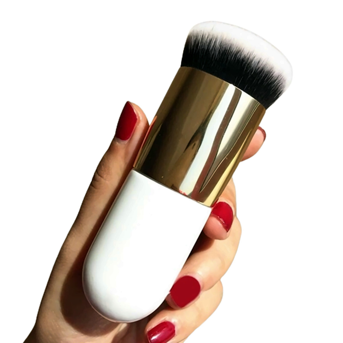Magic round foundation brush – white