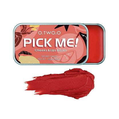 3-in-1 lip, cheek and eye colour – watermelon