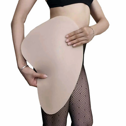 Wearing the silicone hip pads