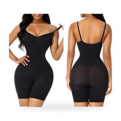 Seamless shaping bodysuit on a white background