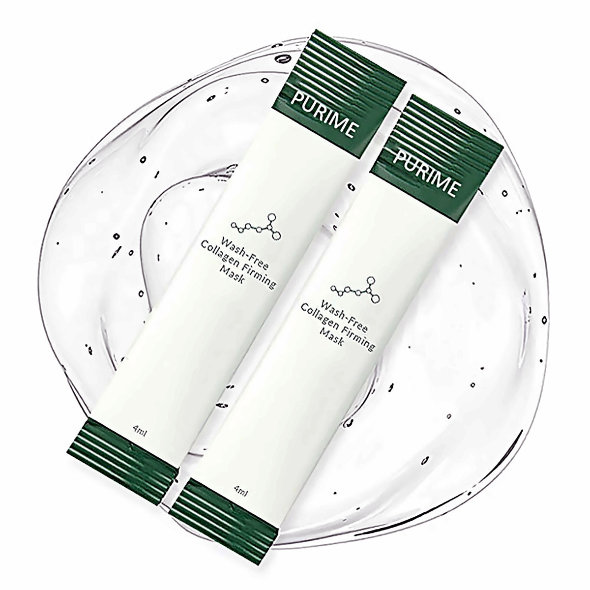 Collagen overnight mask sachets