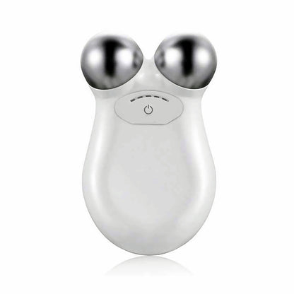 Microcurrent facial massager – white