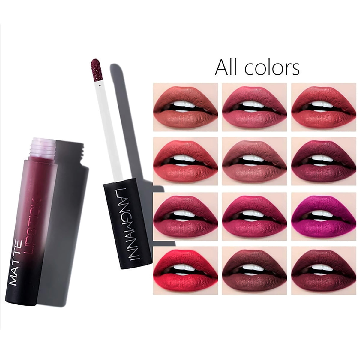 12 lipstick shades