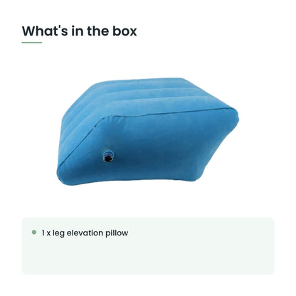 What's in the box: 1 x leg elevation pillow