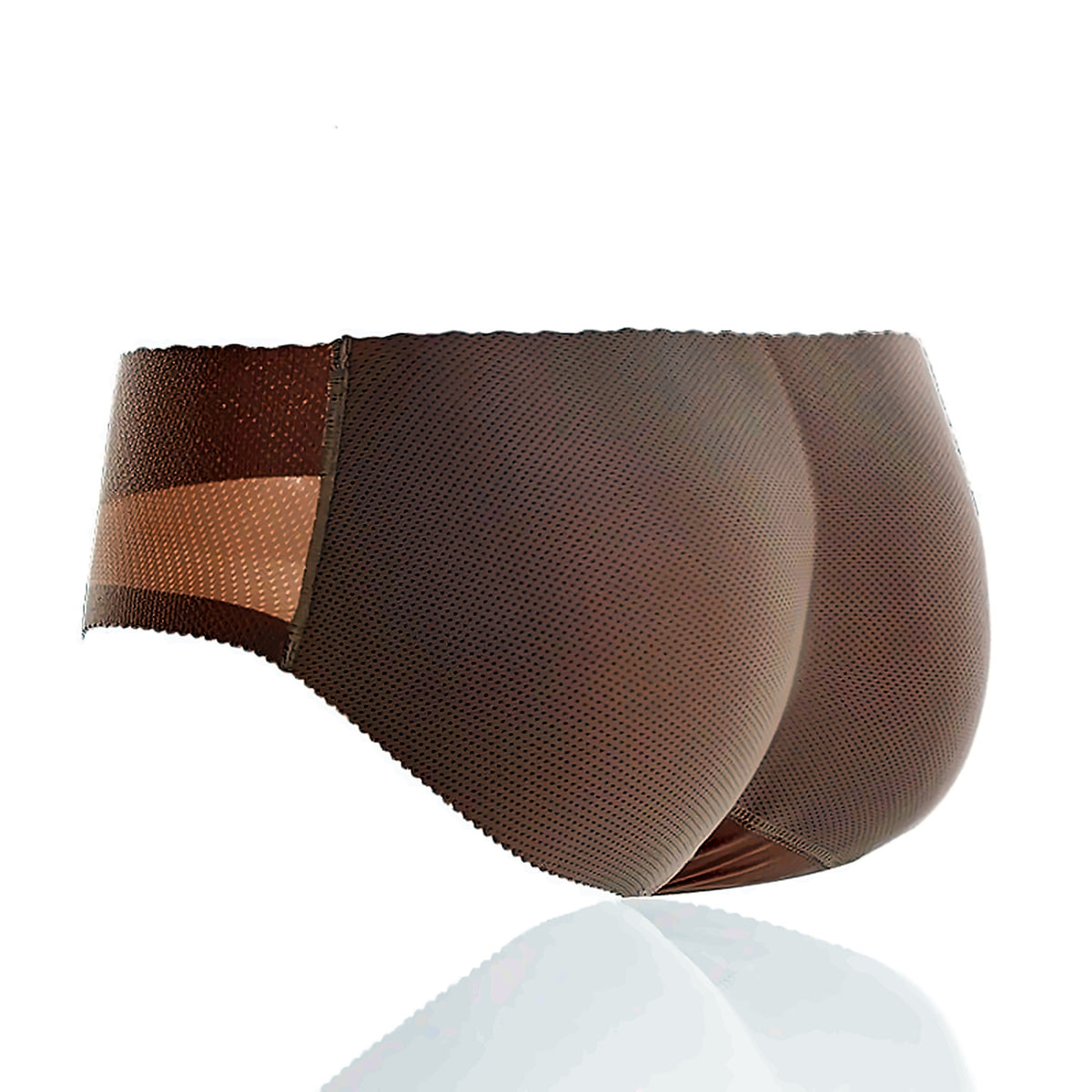 Padded shaping brief back view