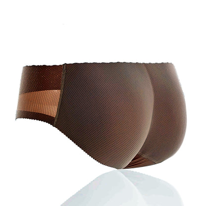 Padded shaping brief back view