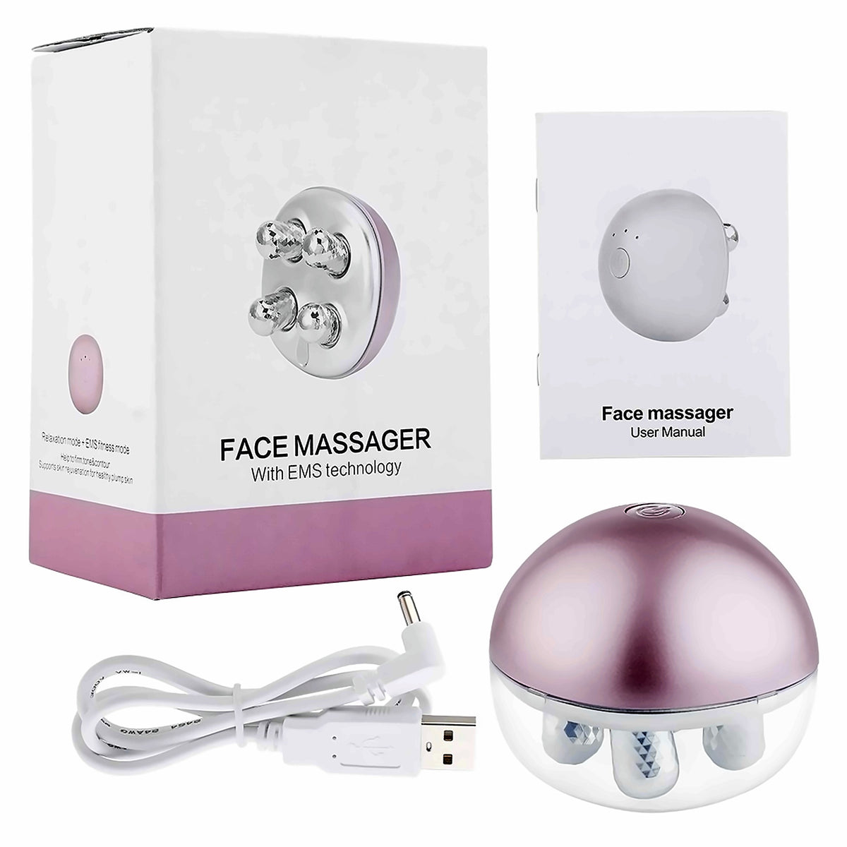 EMS face roller with box