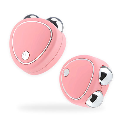 EMS microcurrent face massager on a white background