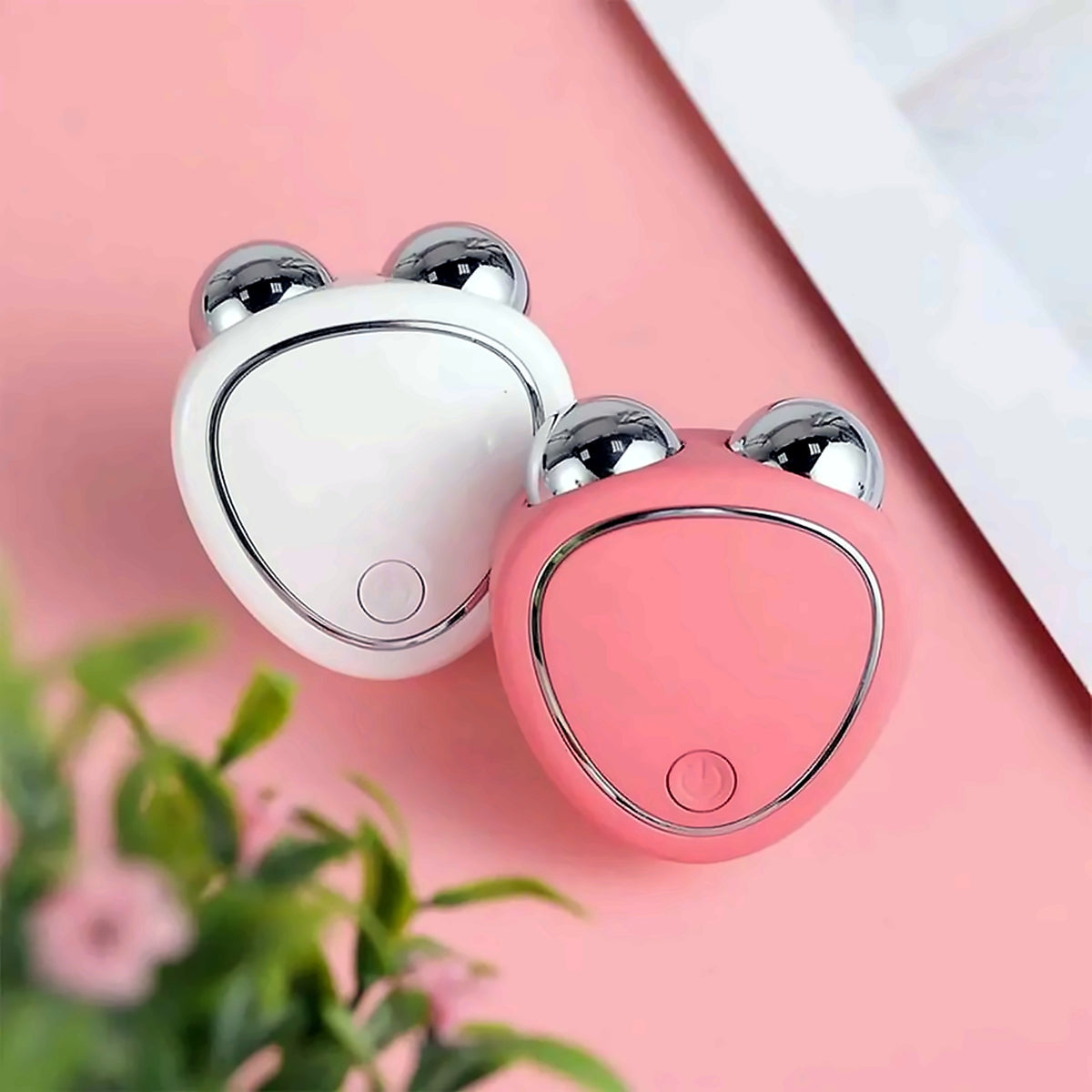 EMS face massager close-up