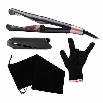 2-in-1 twist straightener and curler – with accessories