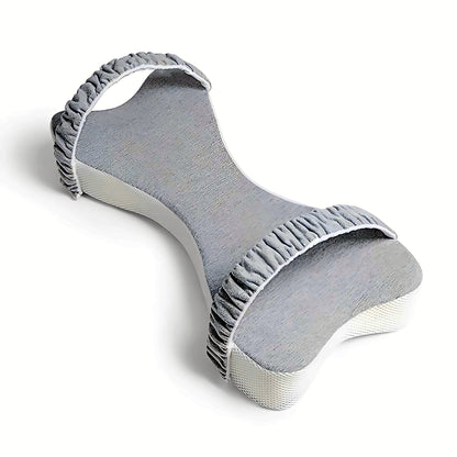 Memory foam knee pillow – gray