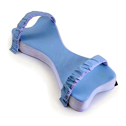 Memory foam knee pillow – blue