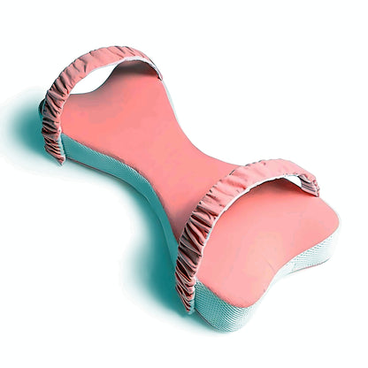 Memory foam knee pillow – pink