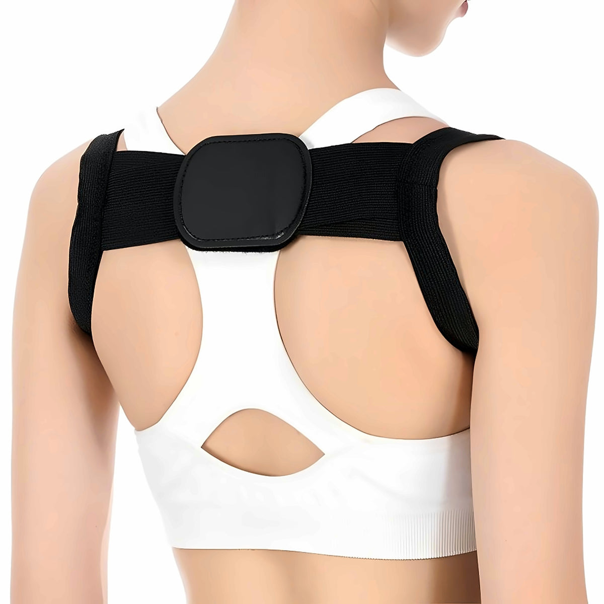 Wearing the posture support belt
