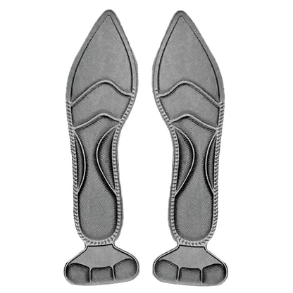 Memory foam high heel insoles – pointed, grey
