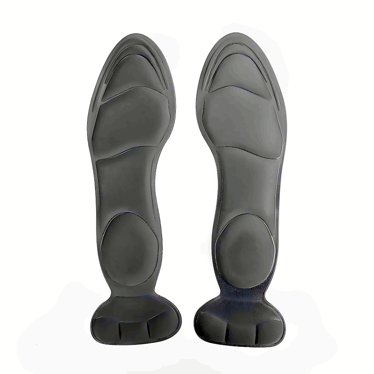 Memory foam high heel insoles – round head, grey