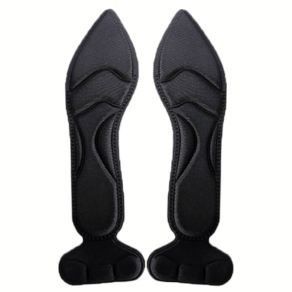 Memory foam high heel insoles – pointed, black