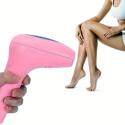 Using the IPL device on the legs