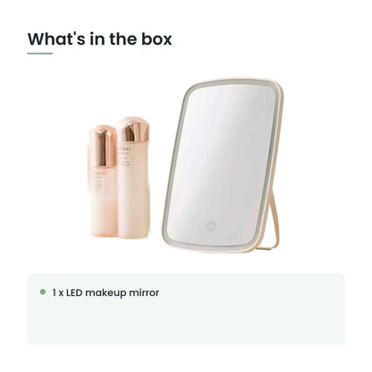 What's in the box: 1 x led makeup mirror