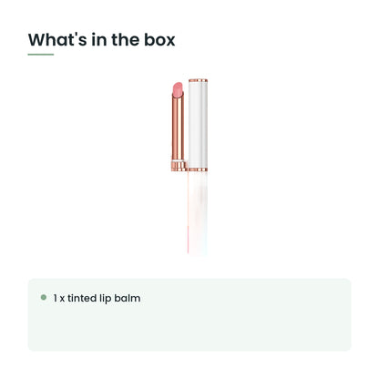 What's in the box: 1 x tinted lip balm